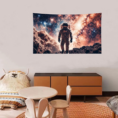 Space Future Tapestry Astronaut Decoration Room Hanging Cloth Bar Dormitory Tapestry