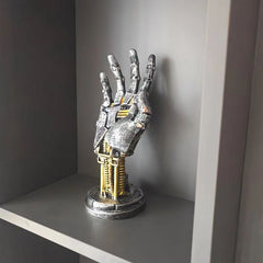 Cyberpunk Mechanical Hand Xbox Switch Handle Storage Computer Competition Desktop Stand Resin Ornaments For Boys Gift