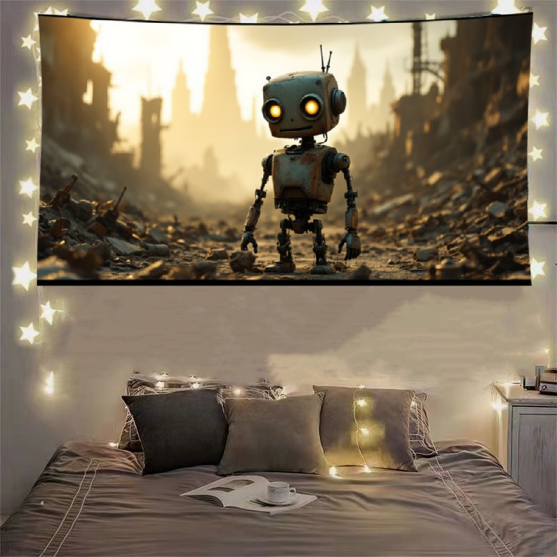 Doomsday Robot Tapestry Decoration Room Hd Hanging Cloth Bedside Dormitory Tapestry